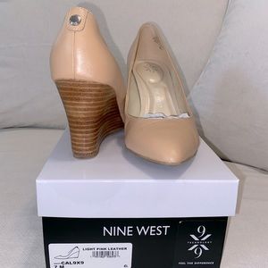 Nine West wedges. Size 7. EUC.